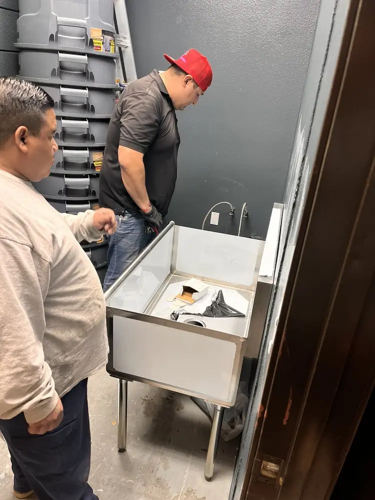Commercial plumbing and sink installation in Weatogue
